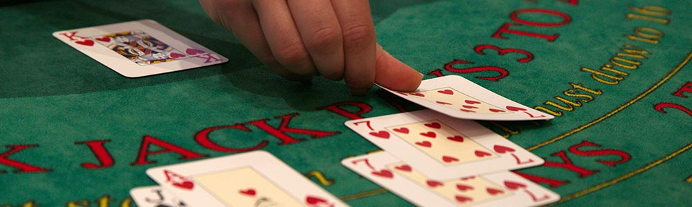 casino blackjack table